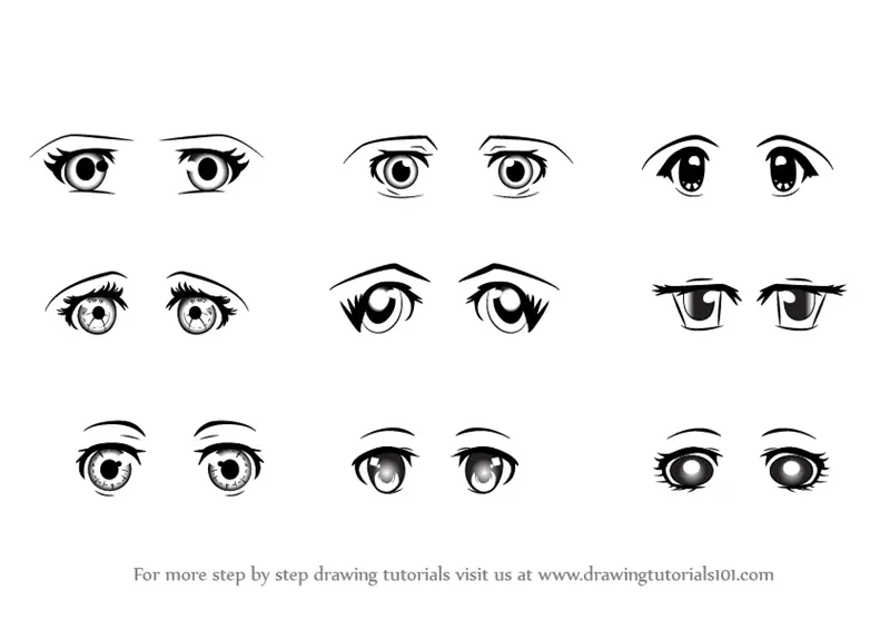 Drawing Tutorial: Anime Eyes by gloomknight on DeviantArt