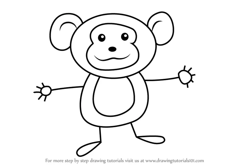 Featured image of post Easy Monkey Drawing Pictures : 916x1024 easy monkey drawing monkey drawing best images collections hd.