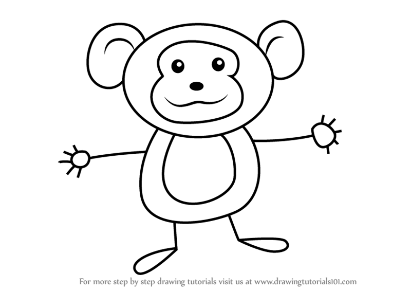 Featured image of post Easy Monkey Drawing Pictures : 916x1024 easy monkey drawing monkey drawing best images collections hd.