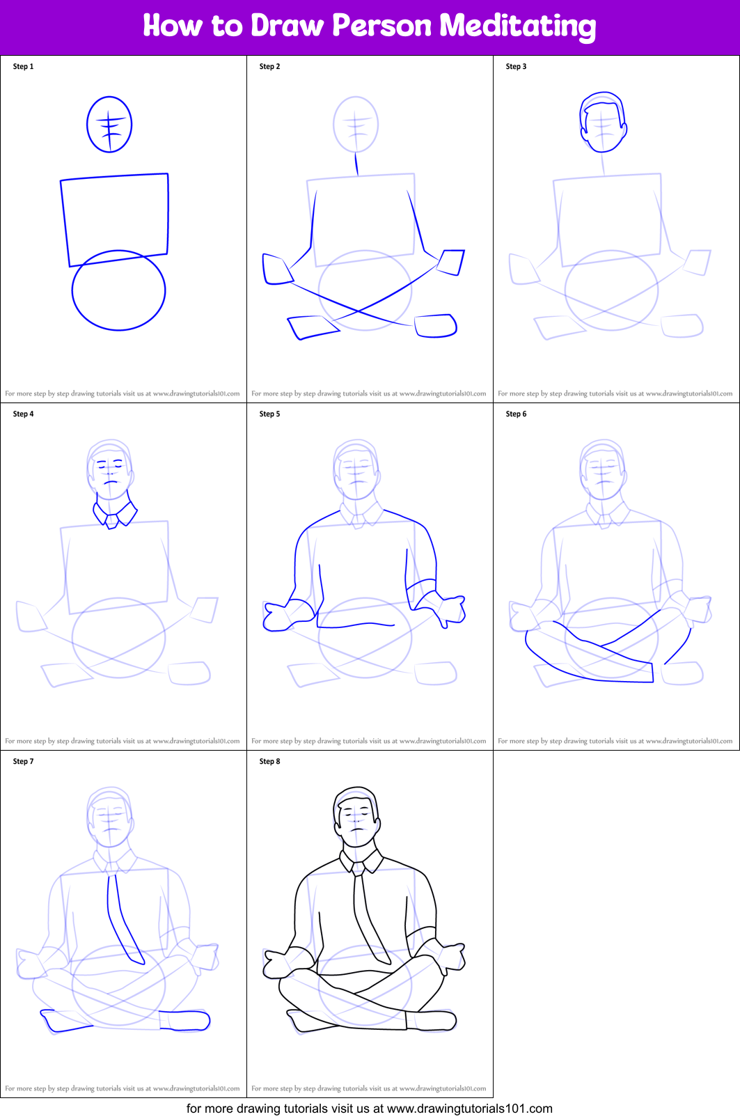 Master Of Meditation Drawing Transparent PNG - 480x656 - Free Download on  NicePNG