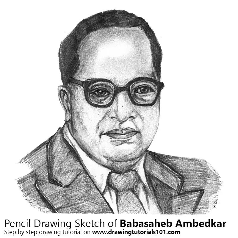 ArtStation  Dr Babasaheb Ambedkar SKetch
