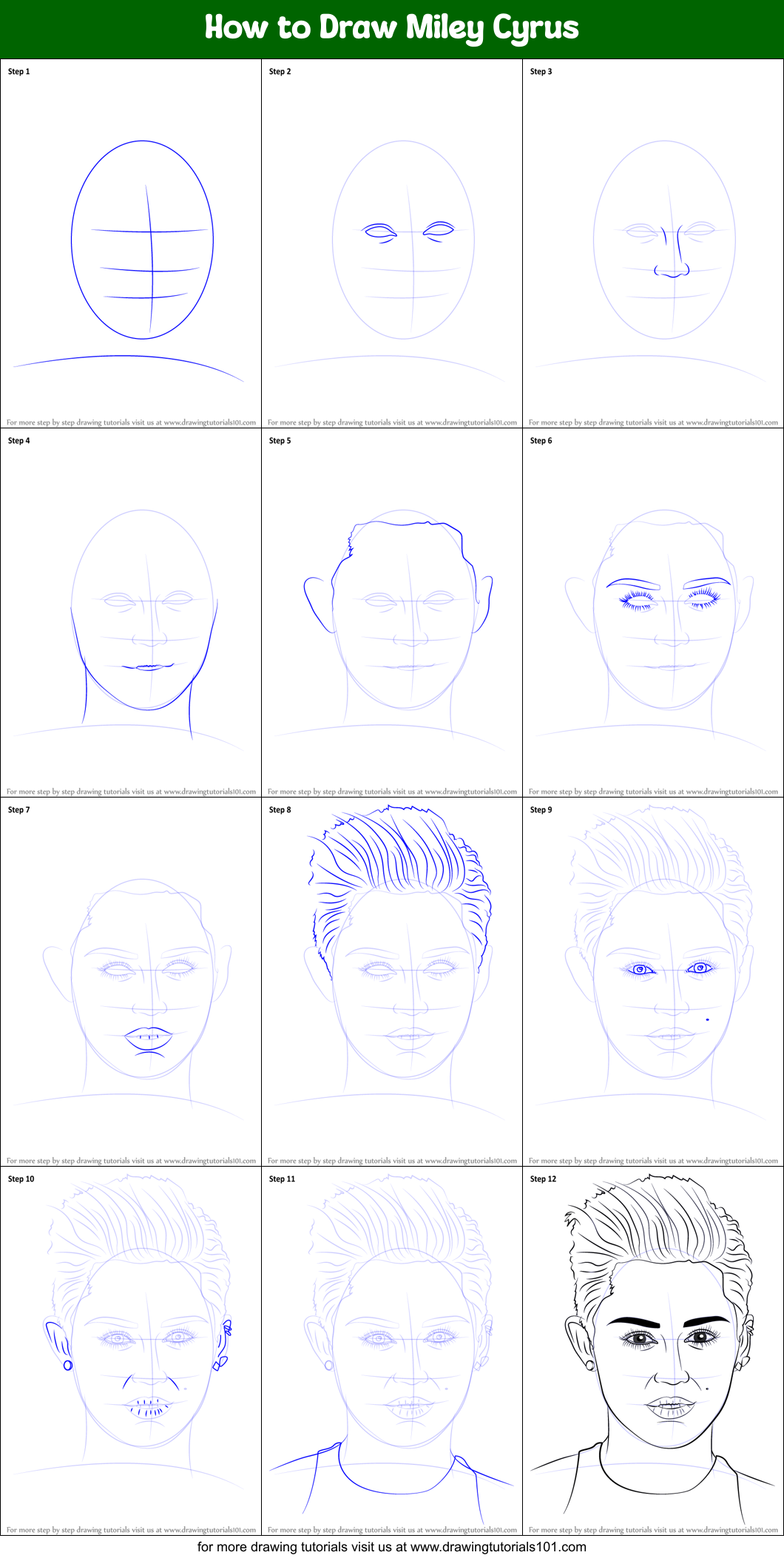 Featured image of post Miley Cyrus Drawing Easy How to draw miley cyrus easy tutorial step by step guide