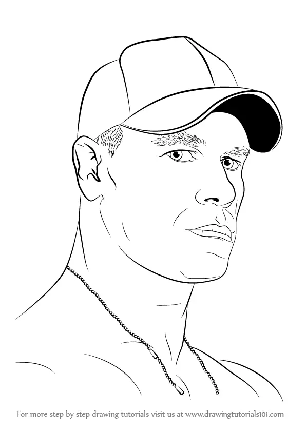 John Cena  Art sketches pencil Male sketch Art