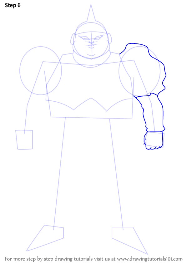 How to Draw Android 19 from Dragon Ball Z (Dragon Ball Z) Step by Step