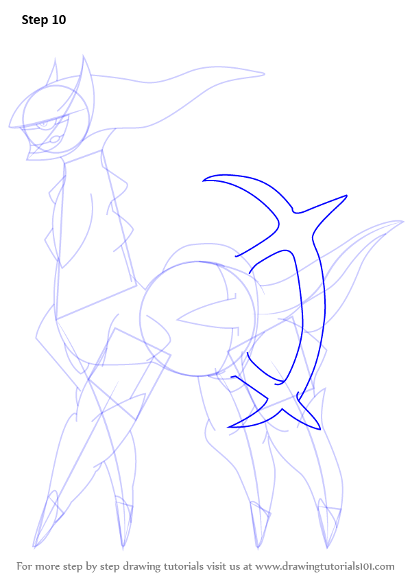 Tutorial de Desenho Arceus