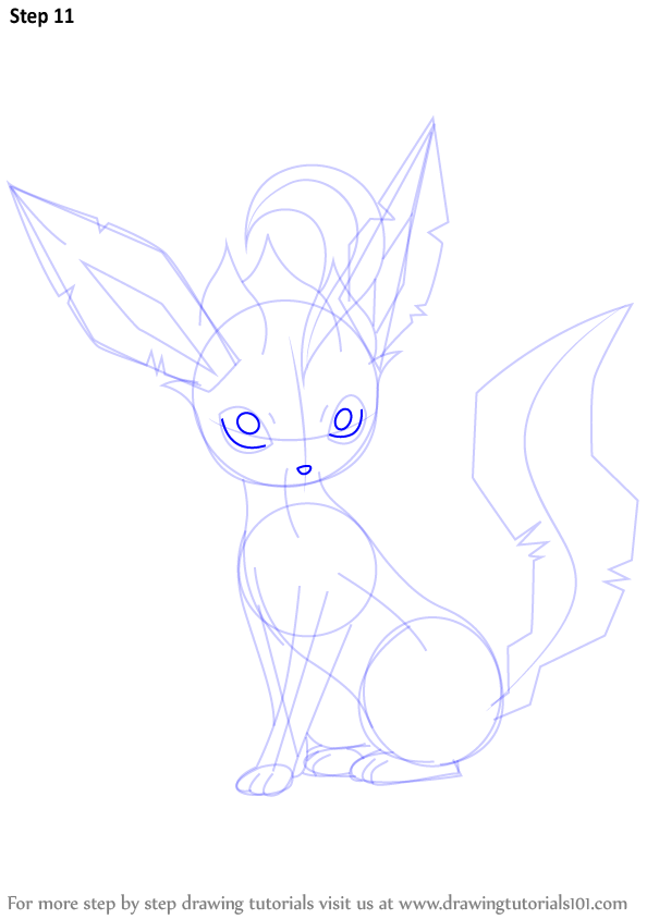 Tutorial de Desenho Leafeon