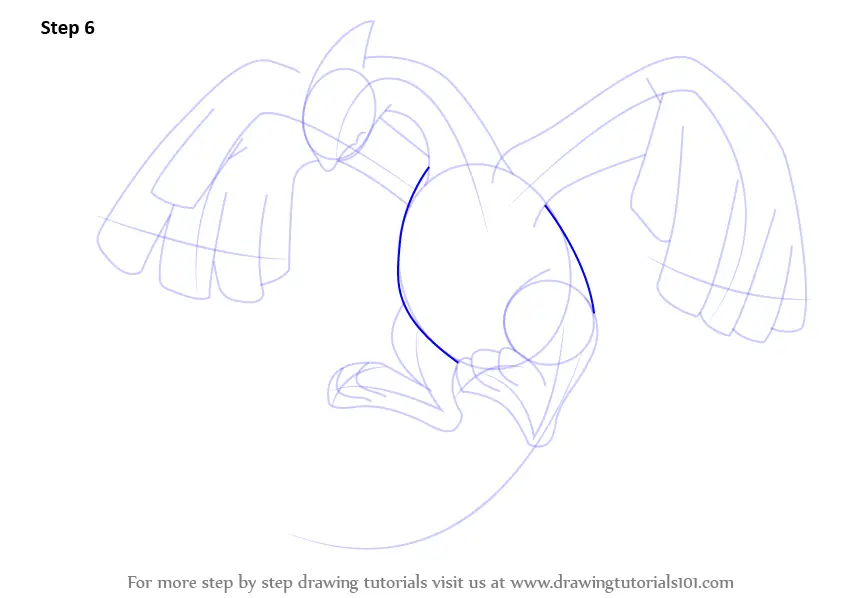 How to Draw Lugia  Pokemon 