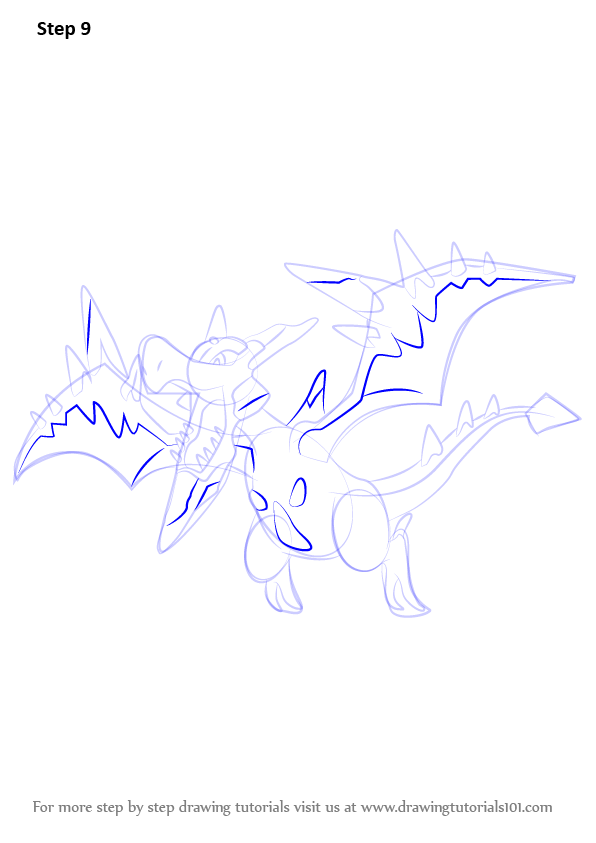 aerodactyl and mega aerodactyl (pokemon) drawn by ho4