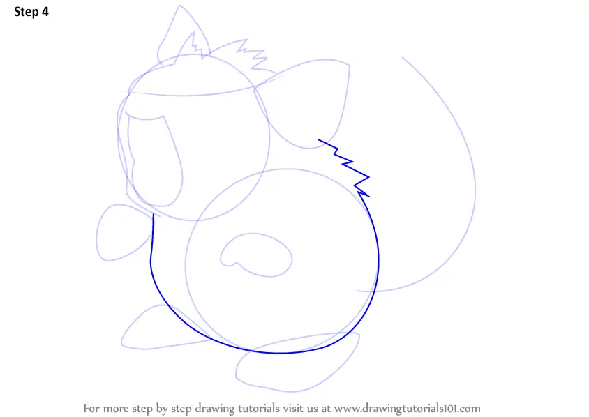 Tutorial speed drawing Raticate, Pokémon - como desenhar Pokemon