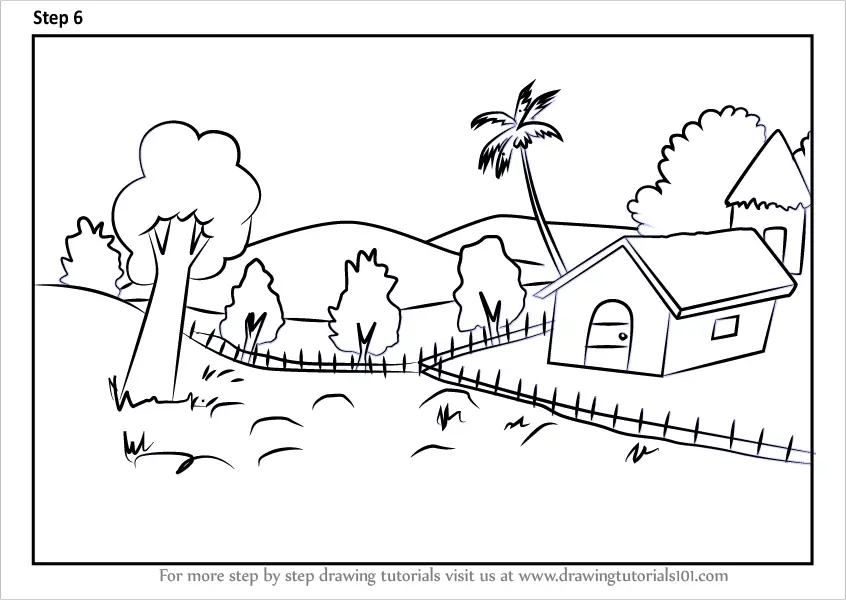Nature Drawing for Kids | Download Free Printables-saigonsouth.com.vn