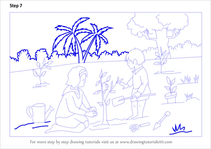 TREE PLANTATION PAKHWADA POSTERS KIRORI MAL COLLEGE 1 DELHI GIRLS BATTALION-saigonsouth.com.vn