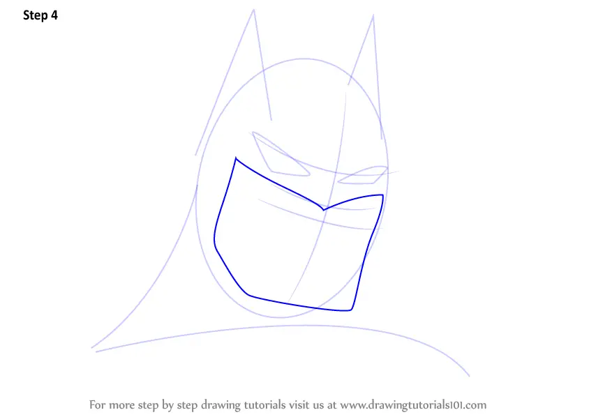 How to Draw Batman Step By Step | Drawing Batman | Nil Tech - shop.nil-tech