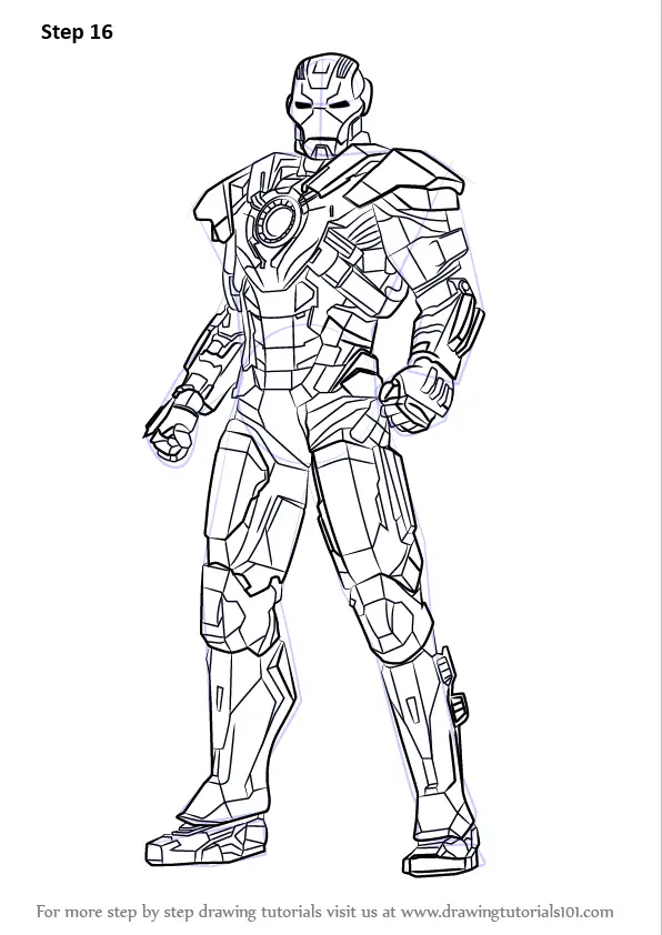 Iron Man drawing, use references : r/learnart-anthinhphatland.vn