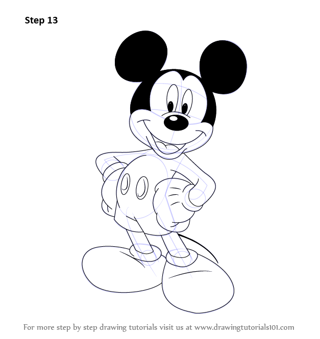 15 Mickey Mouse Drawing Ideas and References - Beautiful Dawn Designs | Mickey  mouse drawings, Mouse drawing, Mickey mouse art