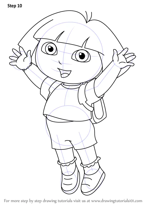 Printable Dora Coloring Pages | Free Printable Coloring Pages for Kids