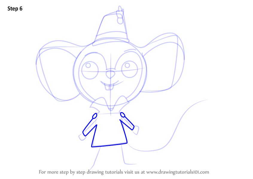 How to Draw a Chibi Girl with Cute Mouse Hat Easy Step by Step Drawing  Tutorial - How to Draw Step by Step Drawing Tutorials