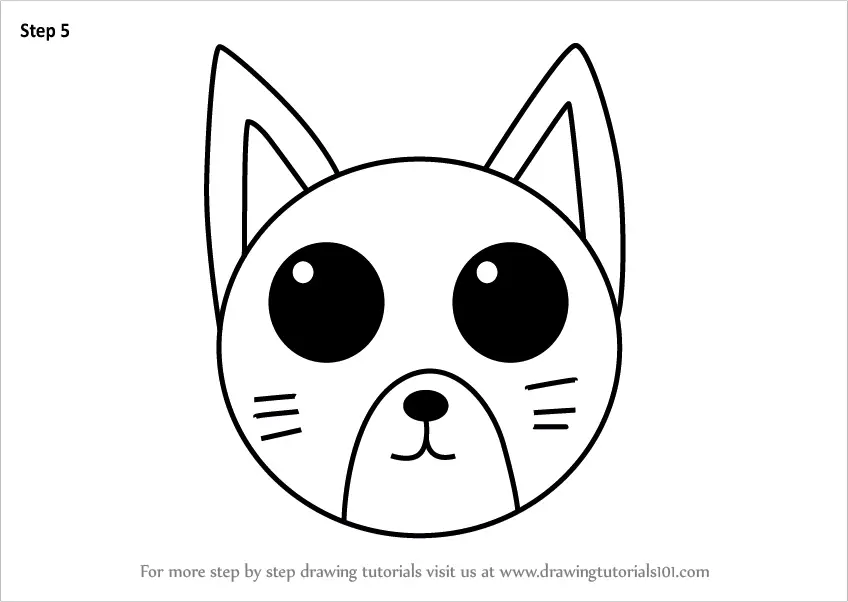 How to Draw a Cat - Easy Drawing Tutorial For Kids-saigonsouth.com.vn