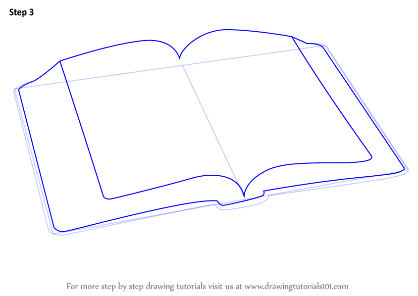 How to Draw a Book 📖 (opened or closed) - Easy step by step