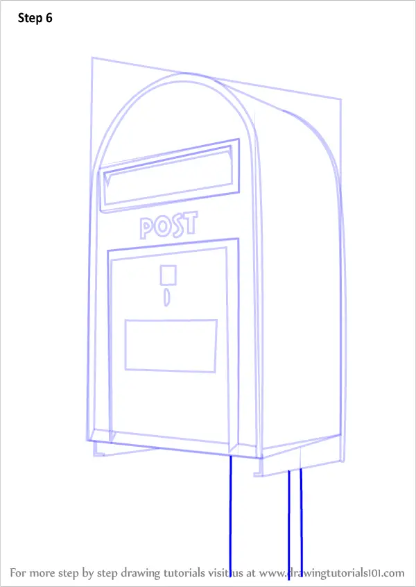 How to draw letter box 