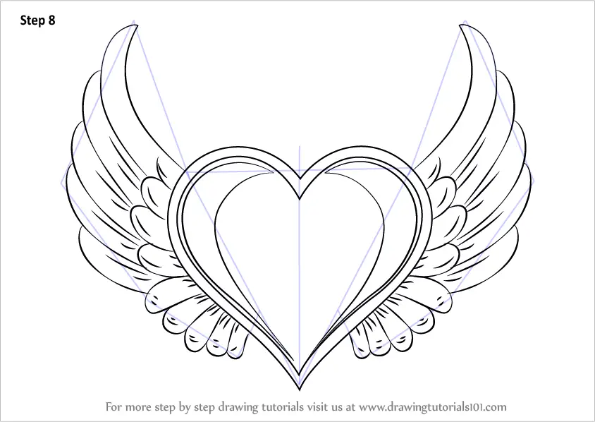 Realistic Heart Drawing - Etsy UK-saigonsouth.com.vn