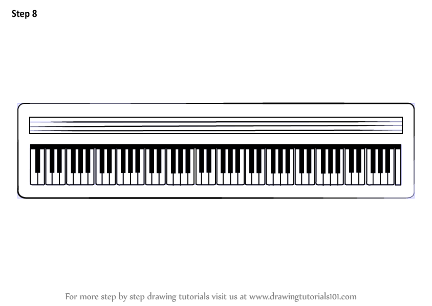 Details more than 124 piano drawing easy best