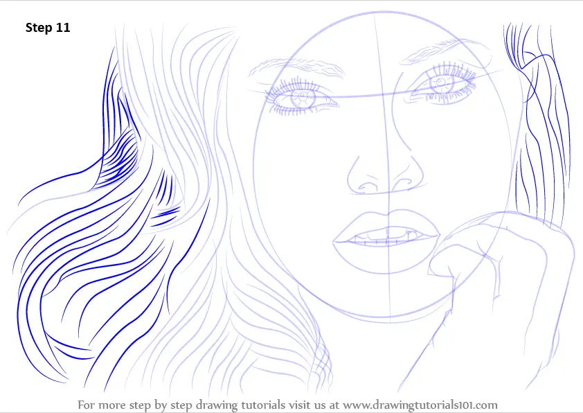 Adriana Lima #1 Drawing by Khoa Luu - Pixels