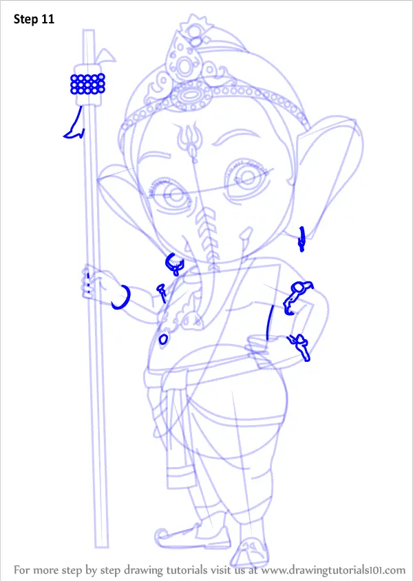 Little Ganesha photo | ganesh ji HD photos | how to draw Ganesha | god  drawing #ganpati #ganeshji | Ganesha drawing, Book art drawings, Cute  doodle art