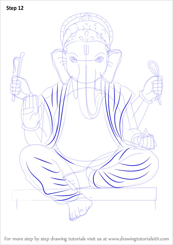 Ganpati Bappa - drawing | Curious Times-saigonsouth.com.vn