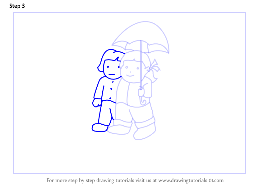 Rainy Day Drawing Tutorial