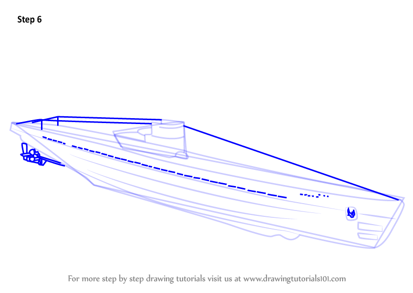 Speed boat drawing easily/ How to draw speed boat step by step