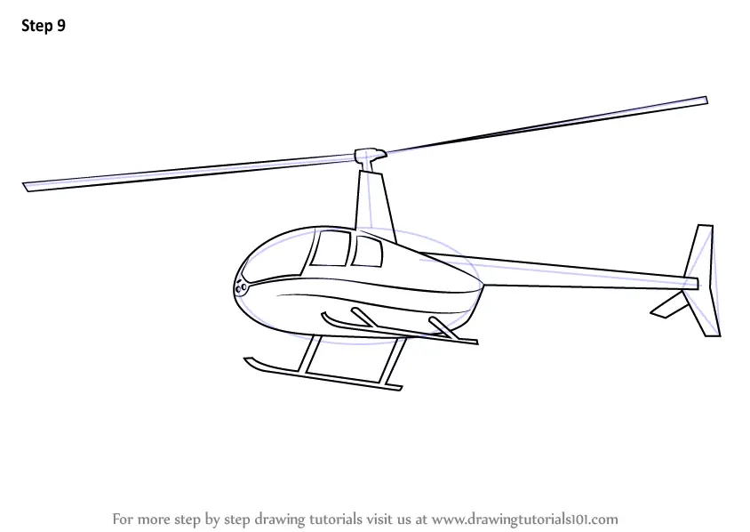 Helicopter drawing for kids - Brainly.in