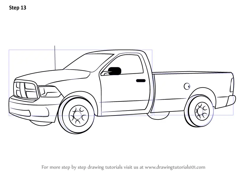 How to Draw a Truck – Really Easy Drawing Tutorial | Drawing tutorial easy,  Car drawing easy, Car drawing kids