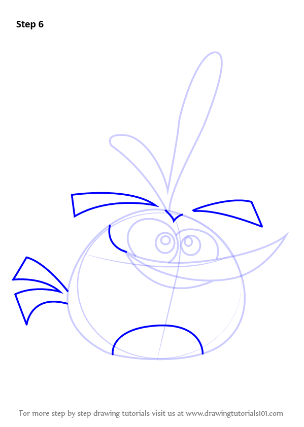 How to Draw Bubbles from Angry Birds (Angry Birds) Step by Step