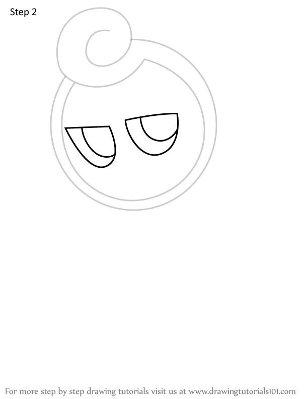 How to Draw Glisten from Dandy's World - Step 2