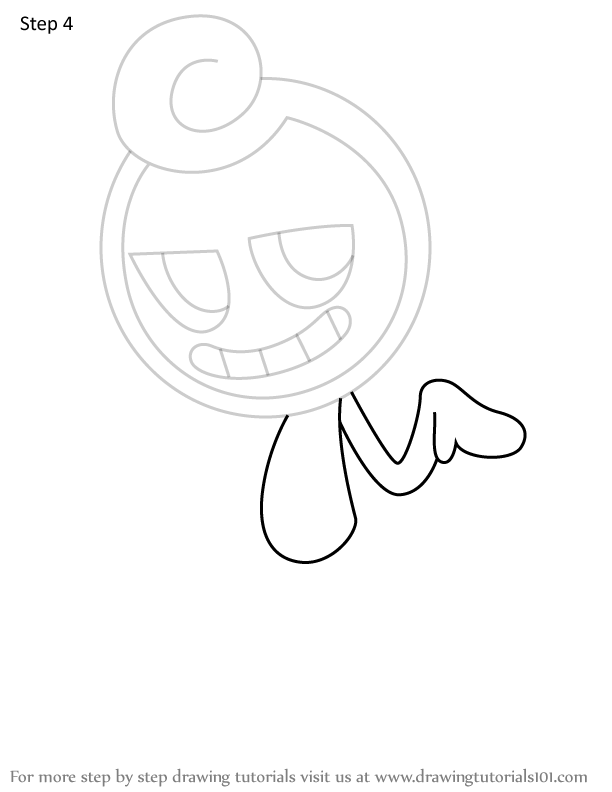 How to Draw Glisten from Dandy's World - Step 4