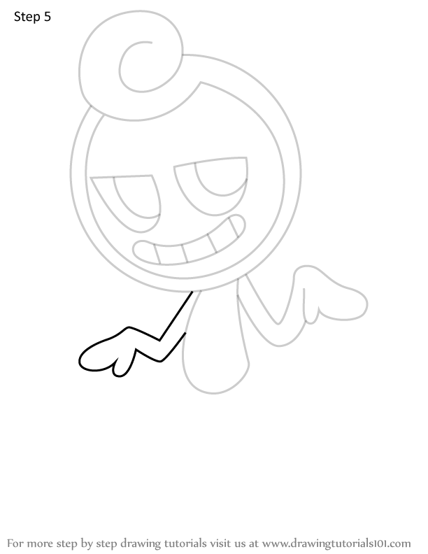 How to Draw Glisten from Dandy's World - Step 5