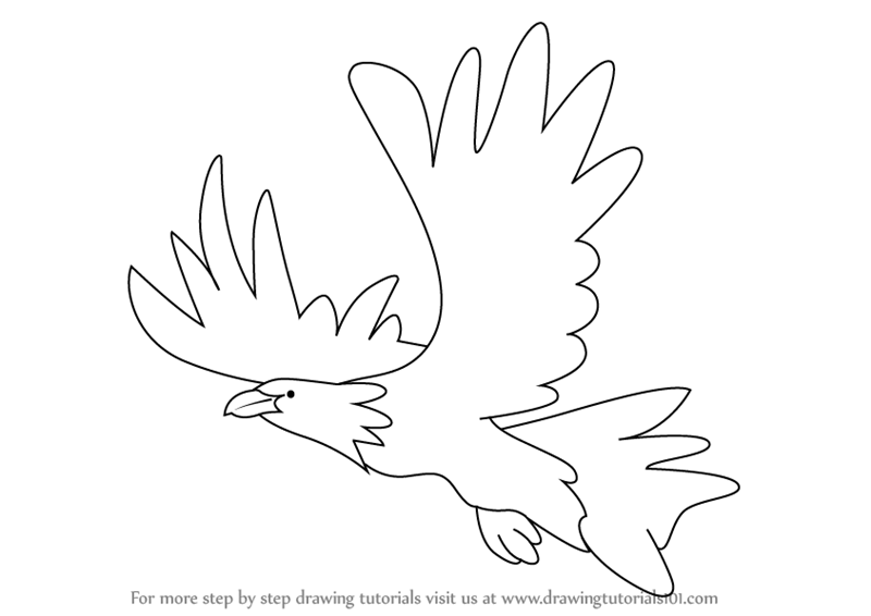 cool drawings of eagles