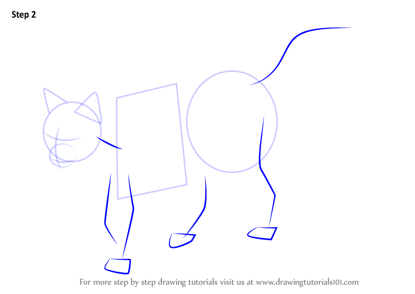 Learn How To Draw A Black Cat Cats Step By Step Drawing Tutorials