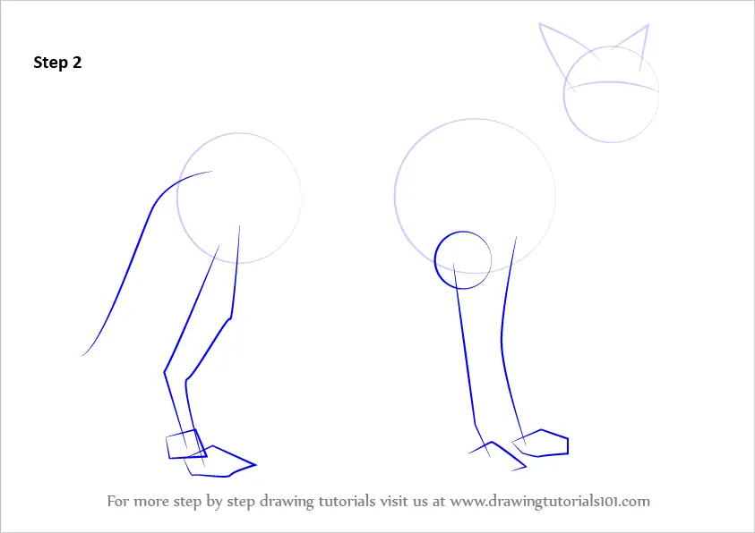Learn How to Draw a Dingo (Dogs) Step by Step : Drawing Tutorials