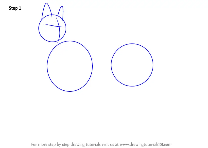 Learn How To Draw A Husky Dogs Step By Step Drawing Tutorials
