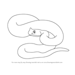 How to Draw a Rattlesnake