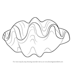 How to Draw a Giant Clam