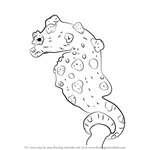 How to Draw a Pygmy Seahorse