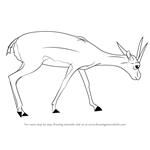 How to Draw a Gazelle