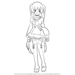 How to Draw Yuka Ichijo from AKB0048