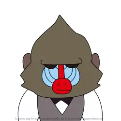 How to Draw Karaoke Clerk from Aggretsuko