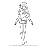 How to Draw Sumire Hikami from Aikatsu!
