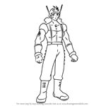 How to Draw Vasquez from Angelic Layer