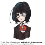 How to Draw Mei Misaki from Another