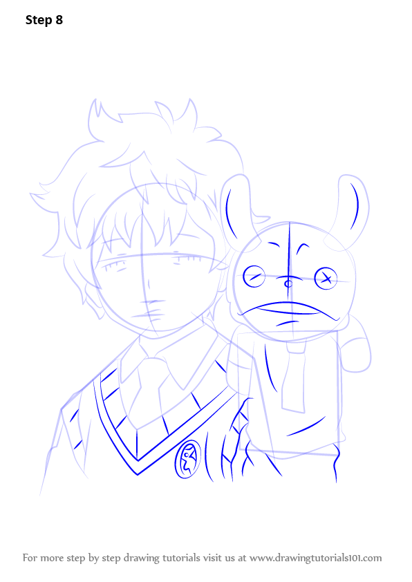 How to Draw Nemu Takara from Ao No Exorcist (Ao